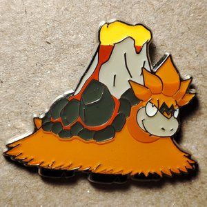Mega Camerupt Official Pokemon Lapel Pin